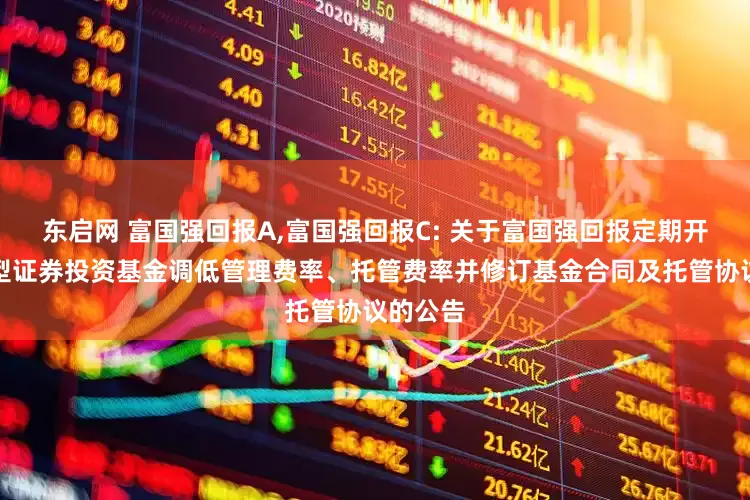 东启网 富国强回报A,富国强回报C: 关于富国强回报定期开放债券型证券投资基金调低管理费率、托管费率并修订基金合同及托管协议的公告