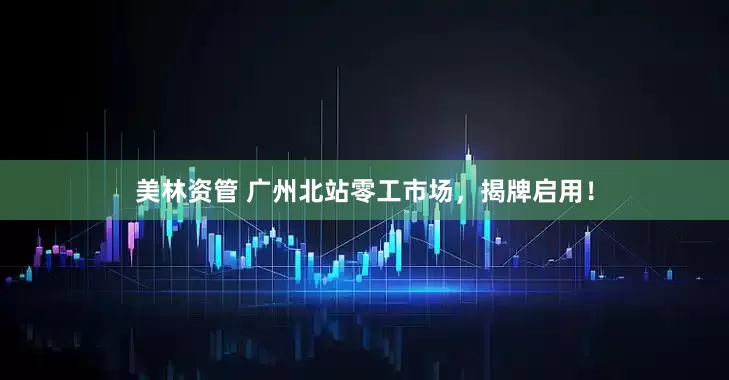美林资管 广州北站零工市场，揭牌启用！