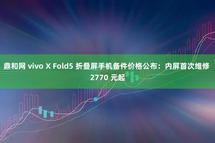 鼎和网 vivo X Fold5 折叠屏手机备件价格公布：内屏首次维修 2770 元起