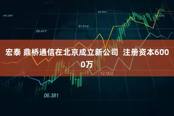 宏泰 鼎桥通信在北京成立新公司  注册资本6000万